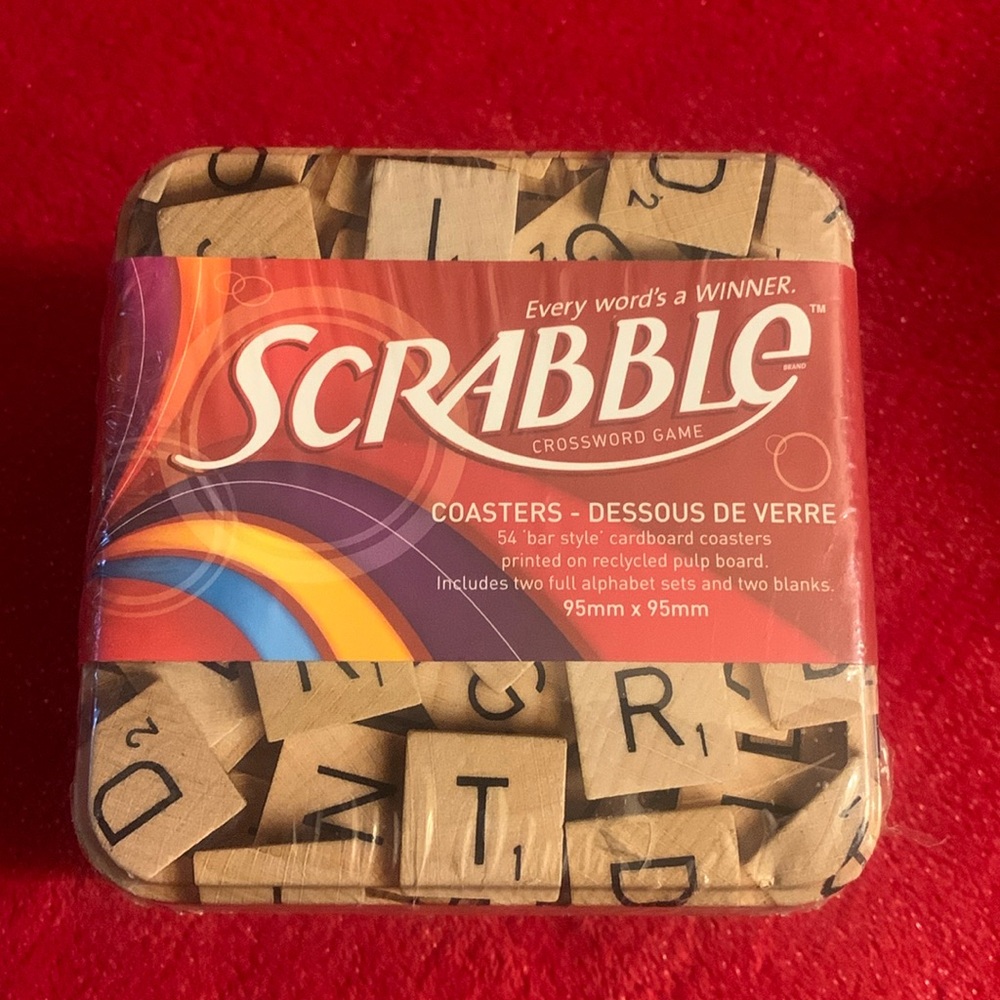 Hasbro Scrabble Coasters